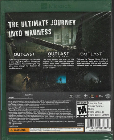 Outlast Trinity - Xbox One