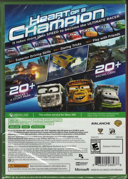 Cars 3: Driven to Win - Xbox 360