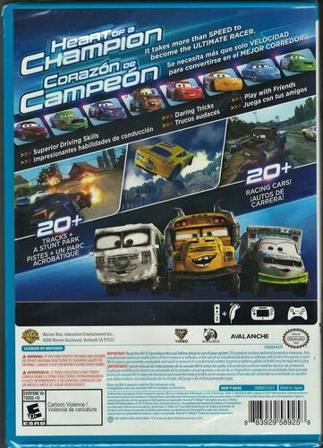 Cars 3: Driven to Win - Wii-U