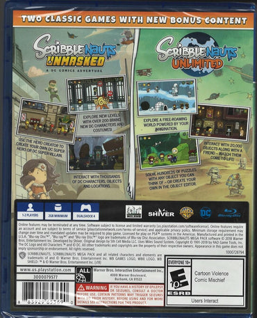 Scribblenauts Mega Pack - PlayStation 4