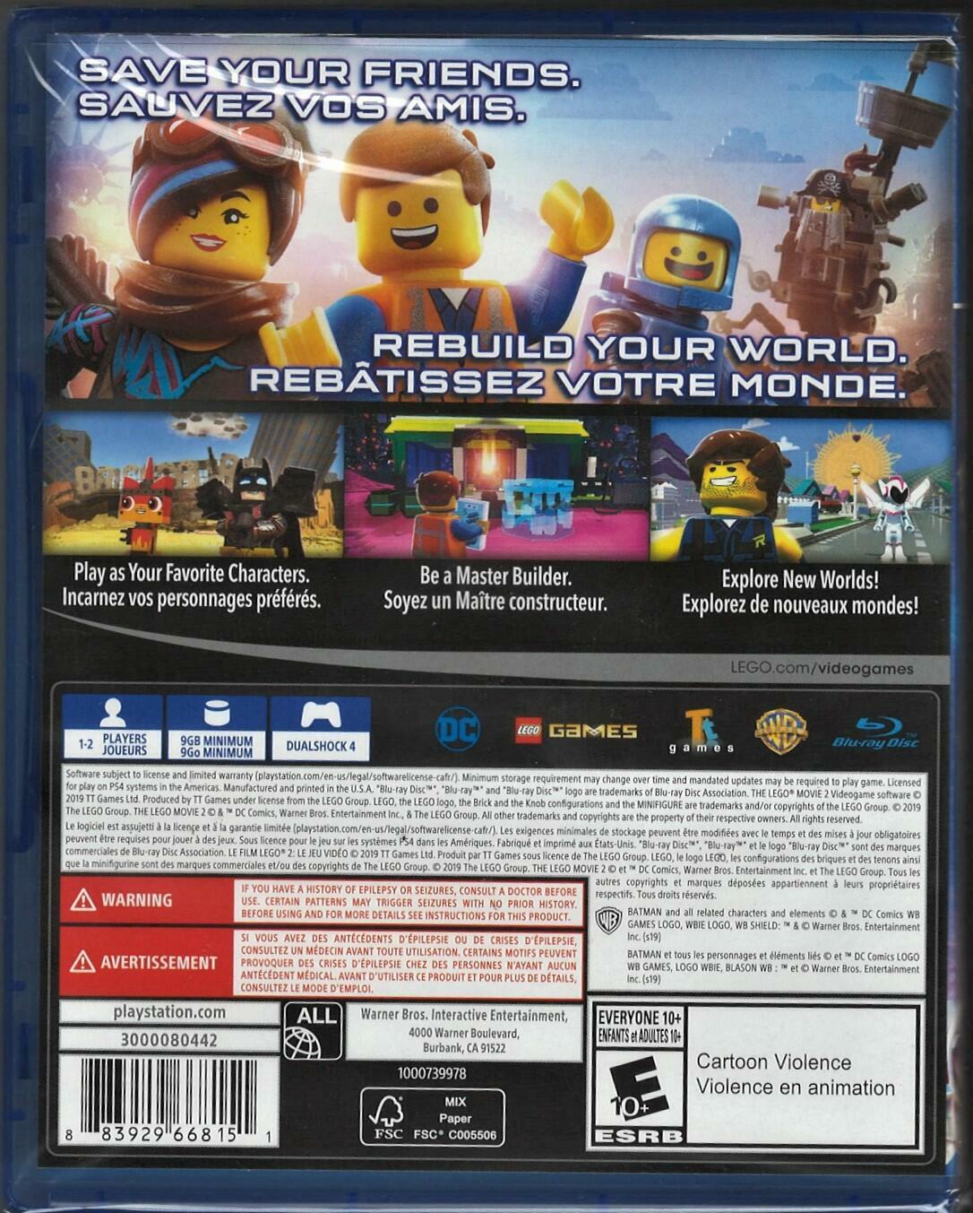 The LEGO Movie 2 Videogame - PlayStation 4
