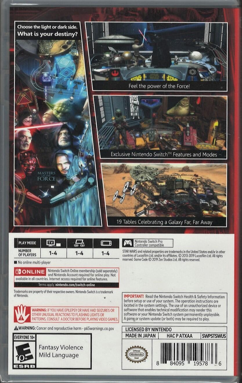 Star Wars Pinball - Nintendo Switch