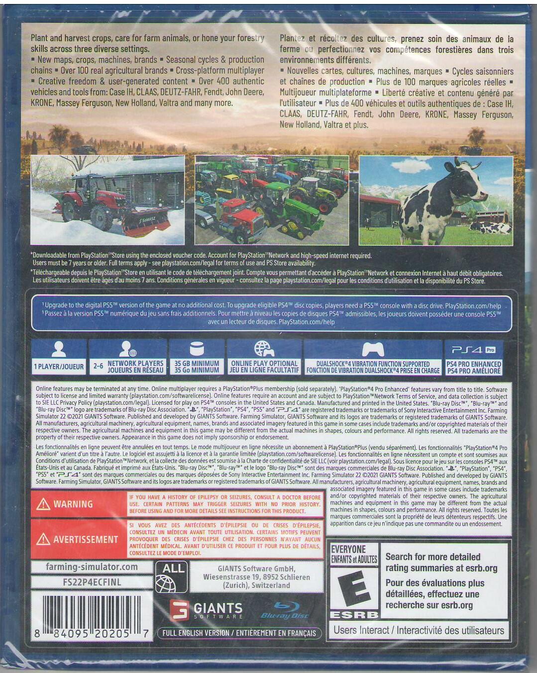 Farming Simulator 22 - PlayStation 4