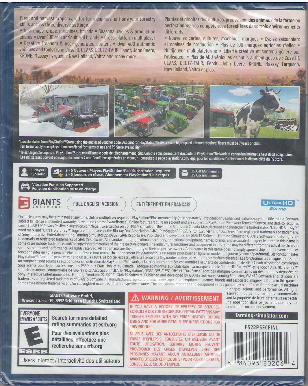 Farming Simulator 22 - PlayStation 5