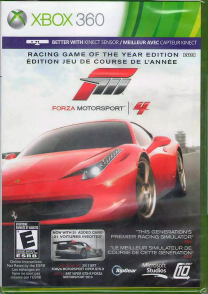 Forza Motorsport 4 GOTY - Xbox 360