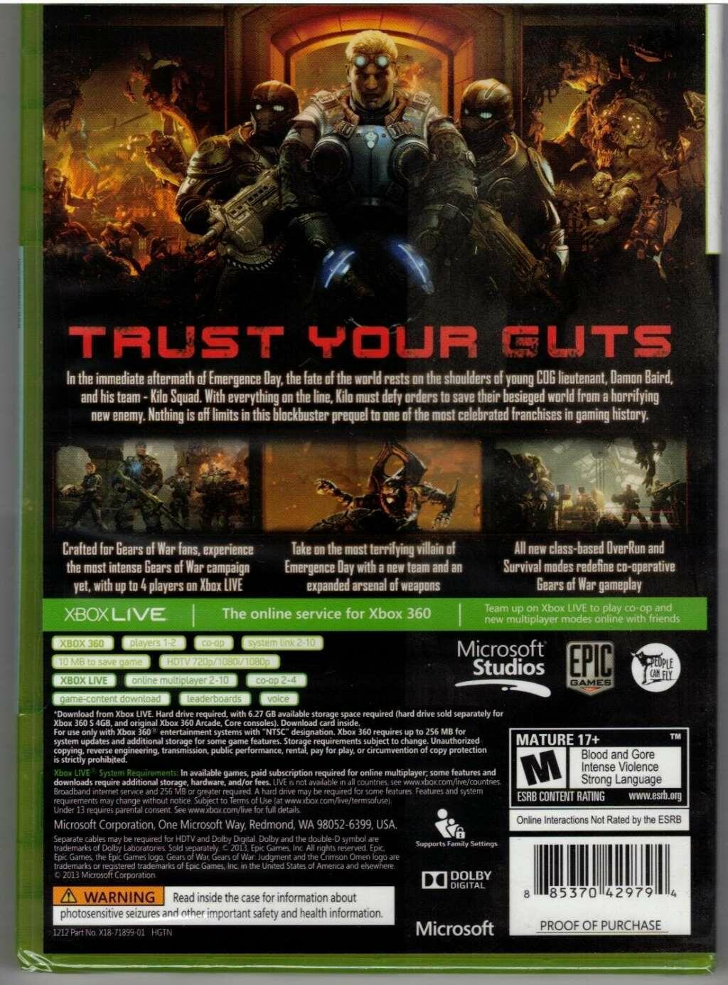 Gears of War Judgment