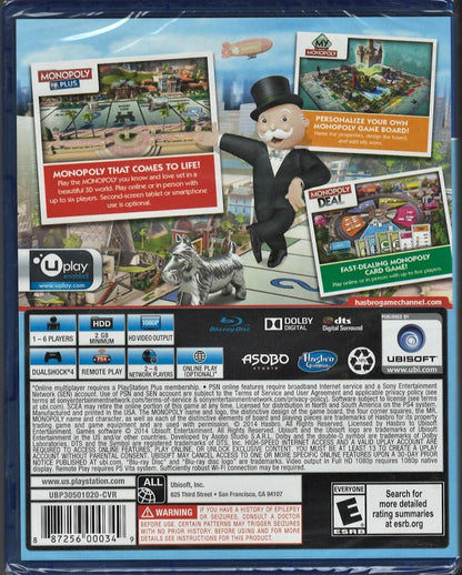 Monopoly Family Fun Pack - PlayStation 4