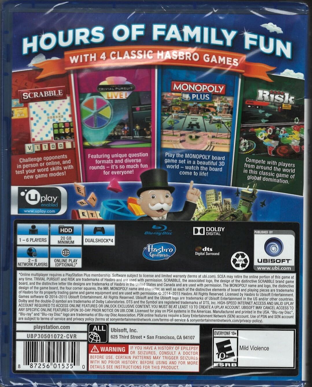 Hasbro Family Fun Pack - PlayStation 4