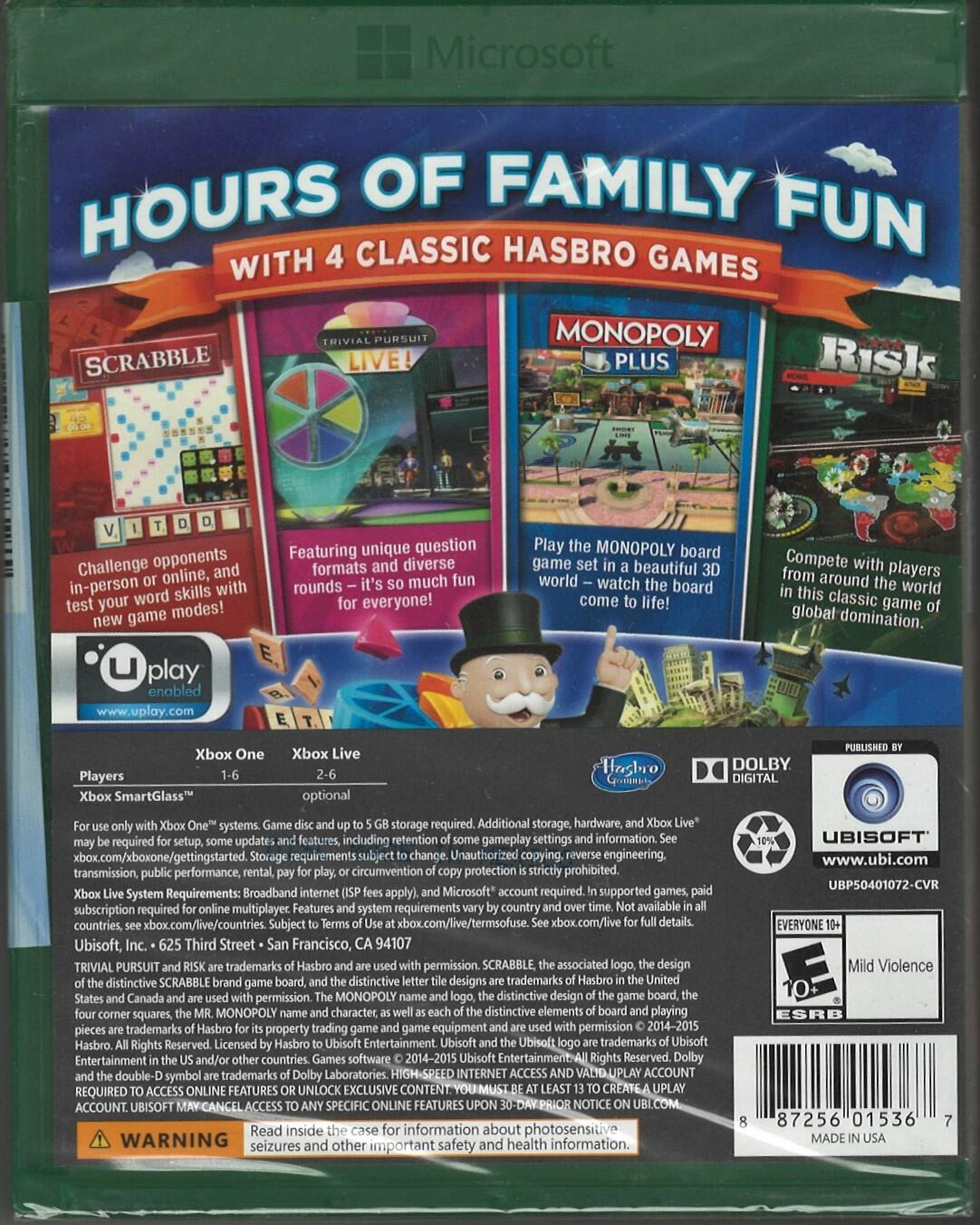 Hasbro Family Fun Pack - Xbox One