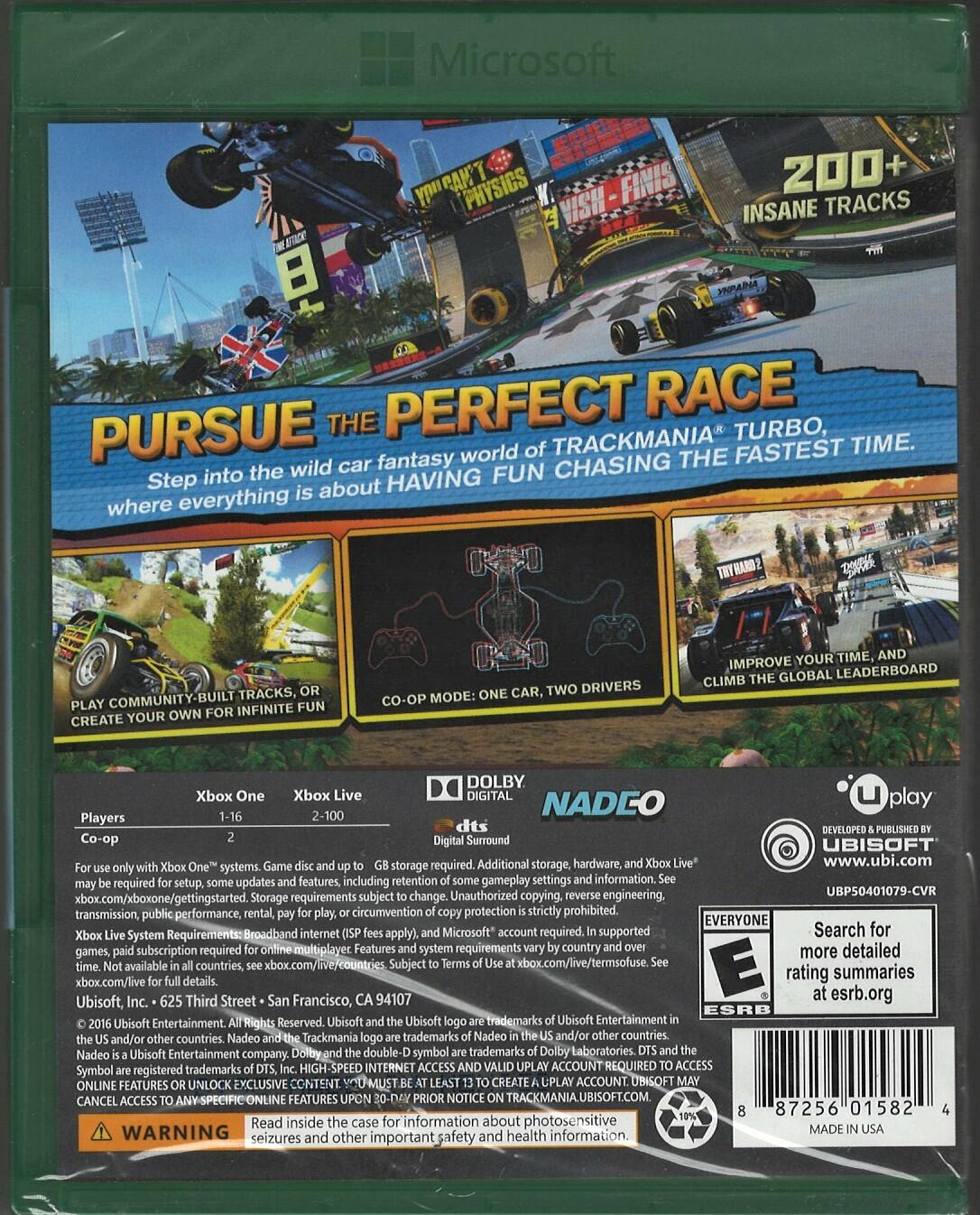 TrackMania Turbo - Xbox One