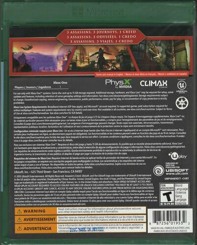 Assassin's Creed Chronicles - Xbox One