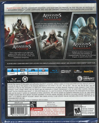 Assassin's Creed The Ezio Collection - PlayStation 4