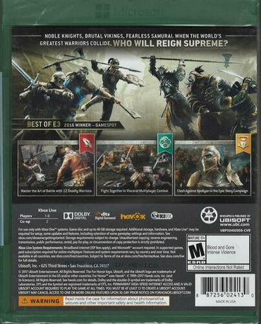 For Honor (Replen) - Xbox One