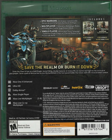 For Honor Marching Fire Edition - Xbox One