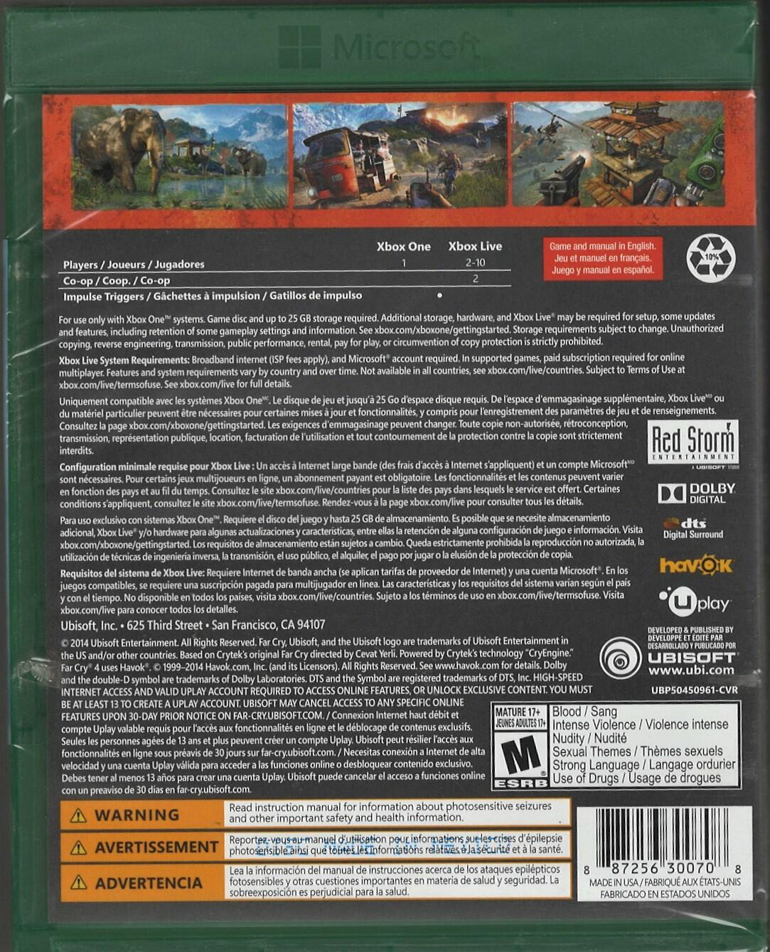 Far Cry 4 - Xbox One