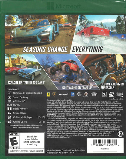 Forza Horizon 4 Standard Edition - Xbox One