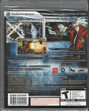 BlazBlue: Calamity Trigger (Standard Edition) - PlayStation 3