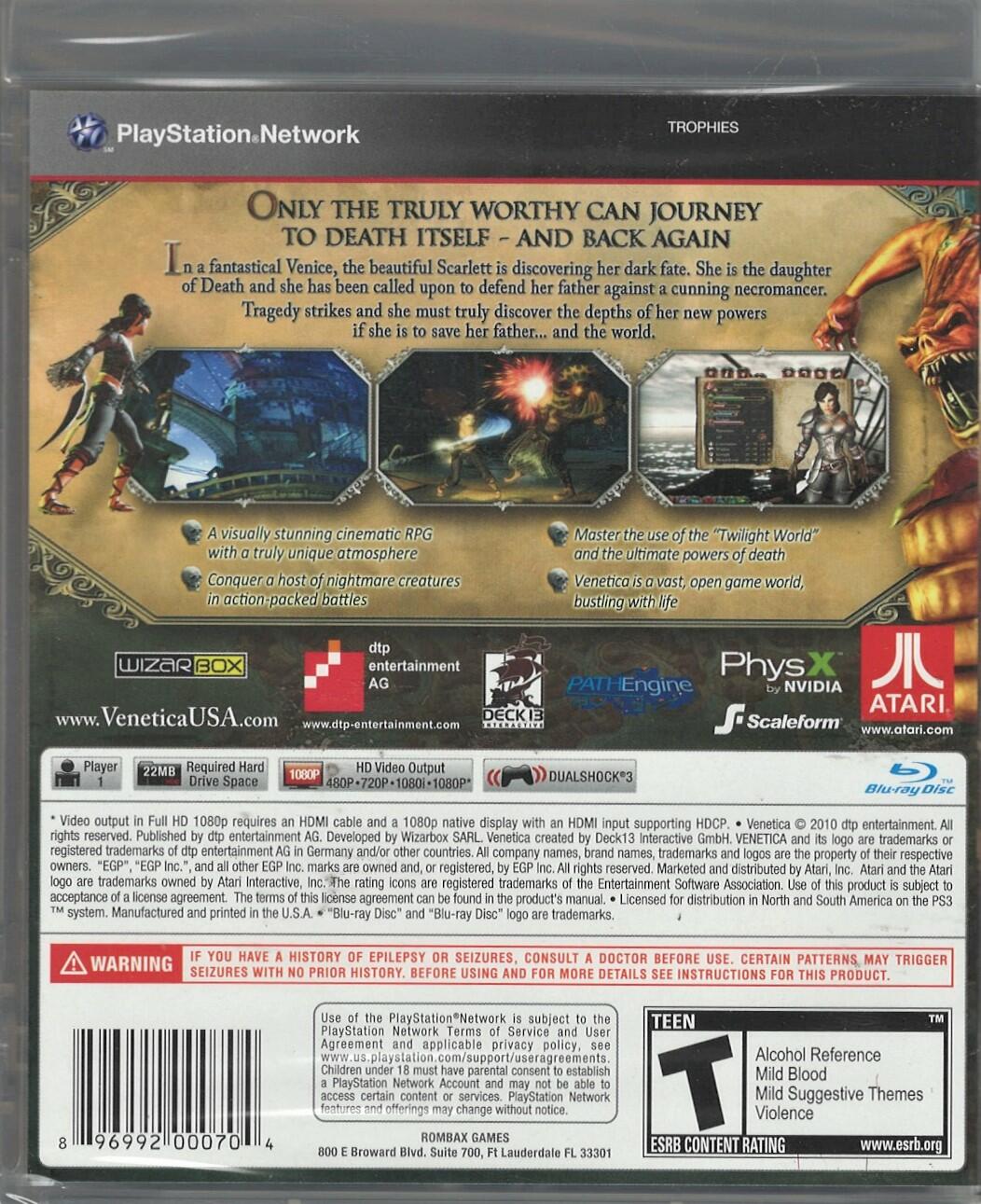 Venetica - PlayStation 3