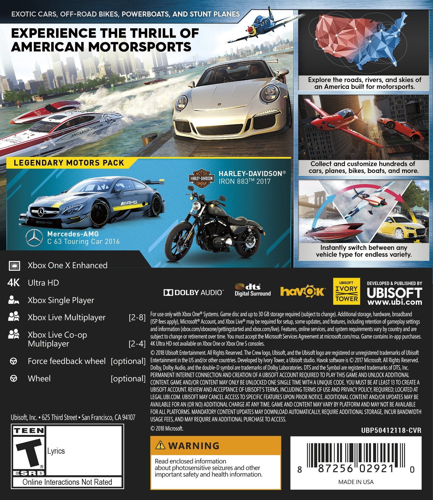 The Crew 2 (Replen) - Xbox One