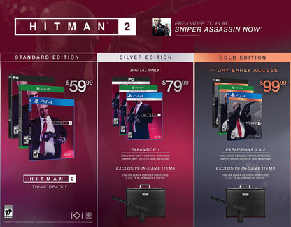 Hitman 2 - PlayStation 4