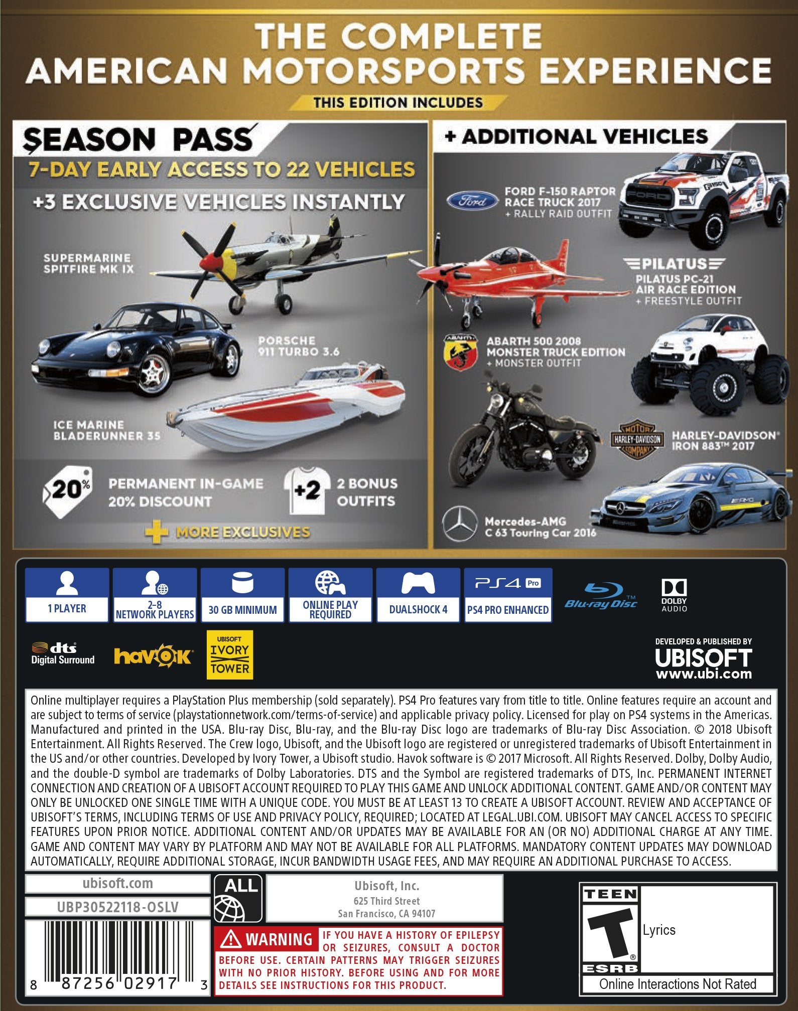 The Crew 2 Gold Edition - Xbox One