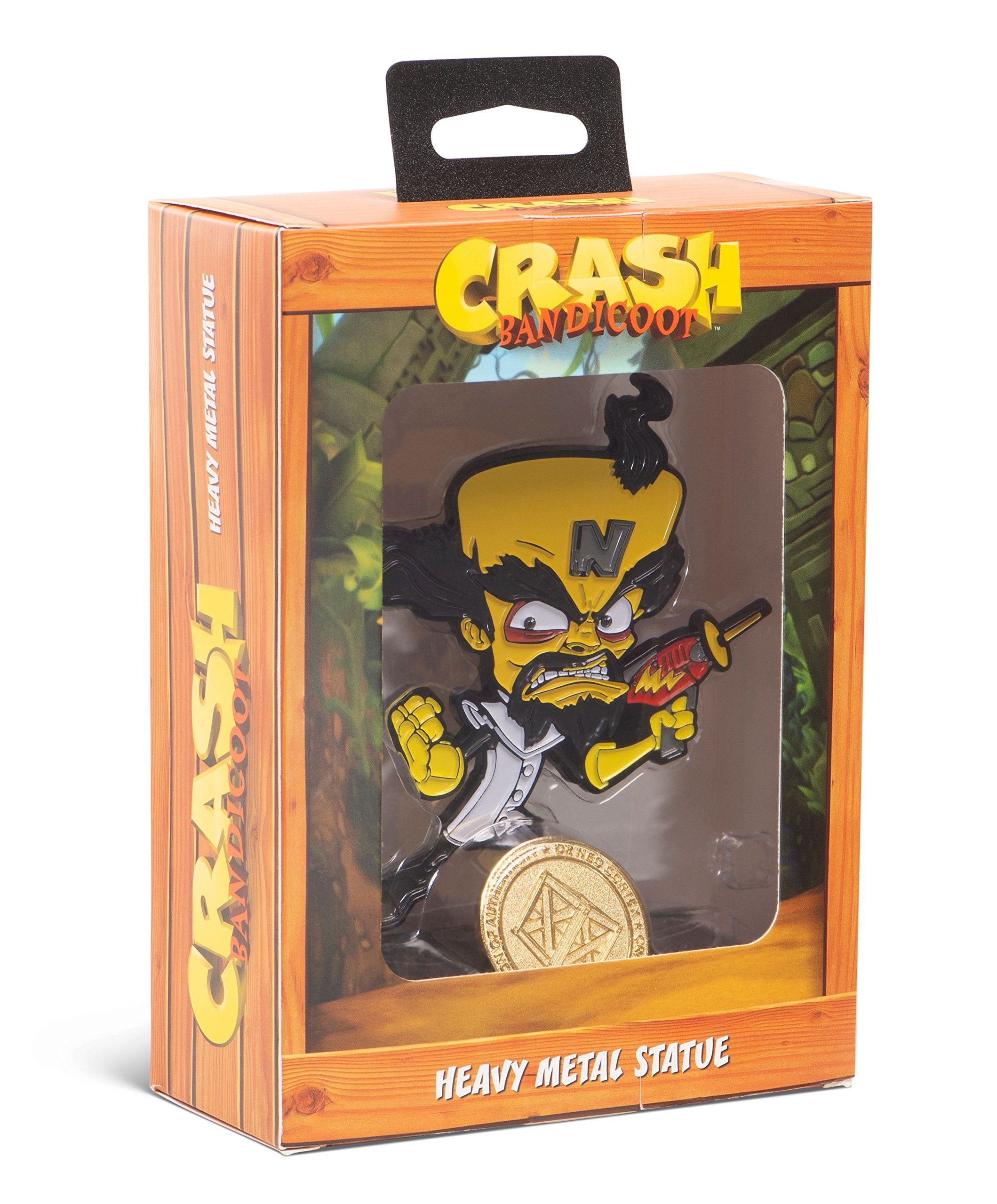 PowerA Heavy Metal Crash Bandicoot Statue - Dr. Neo