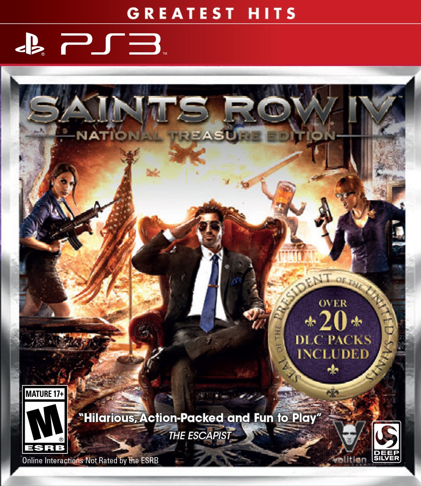 Saints Row IV: National Treasure Edition (Greatest Hits) - PlayStation 3