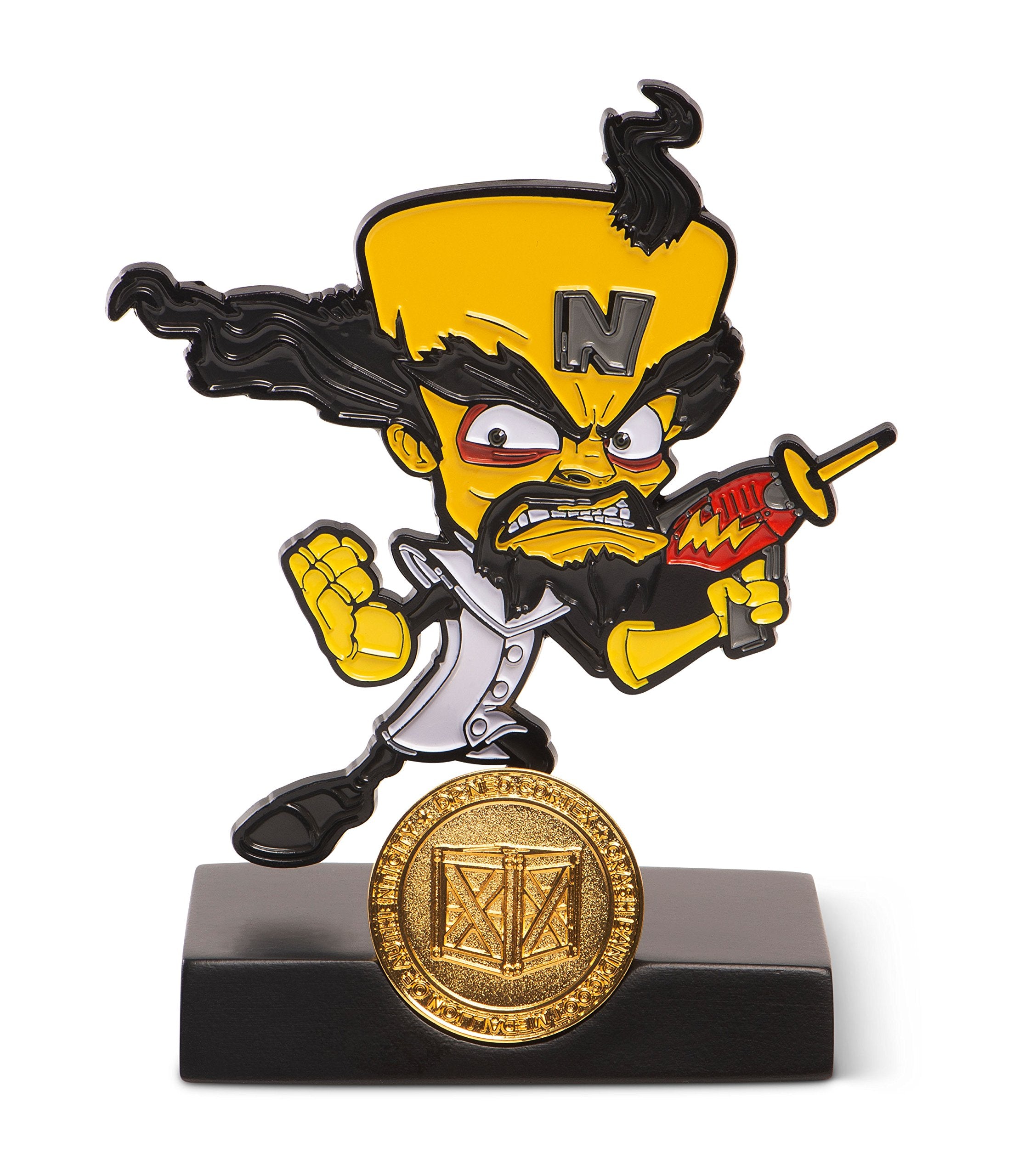 PowerA Heavy Metal Crash Bandicoot Statue - Dr. Neo
