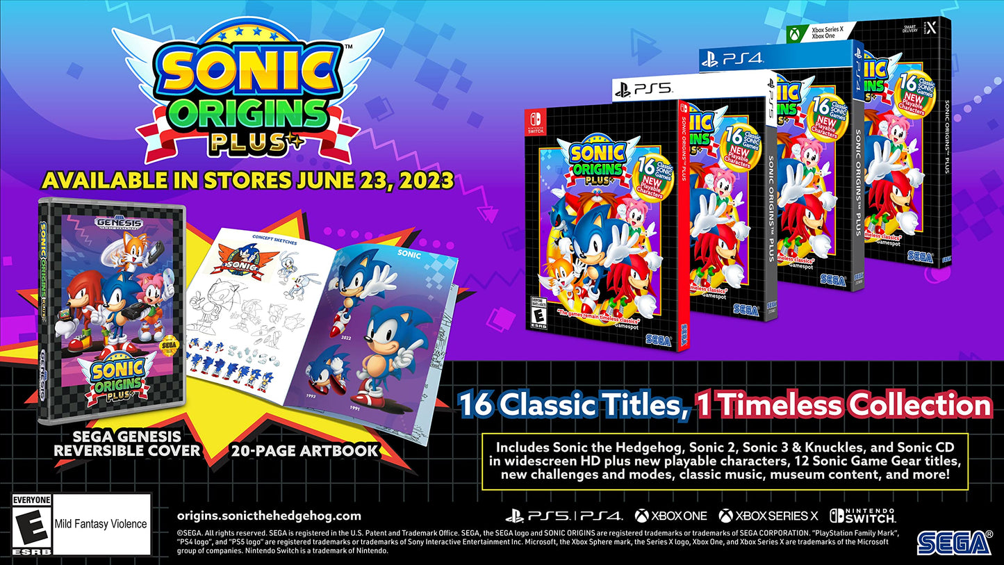 Sonic Origins Plus - Nintendo Switch