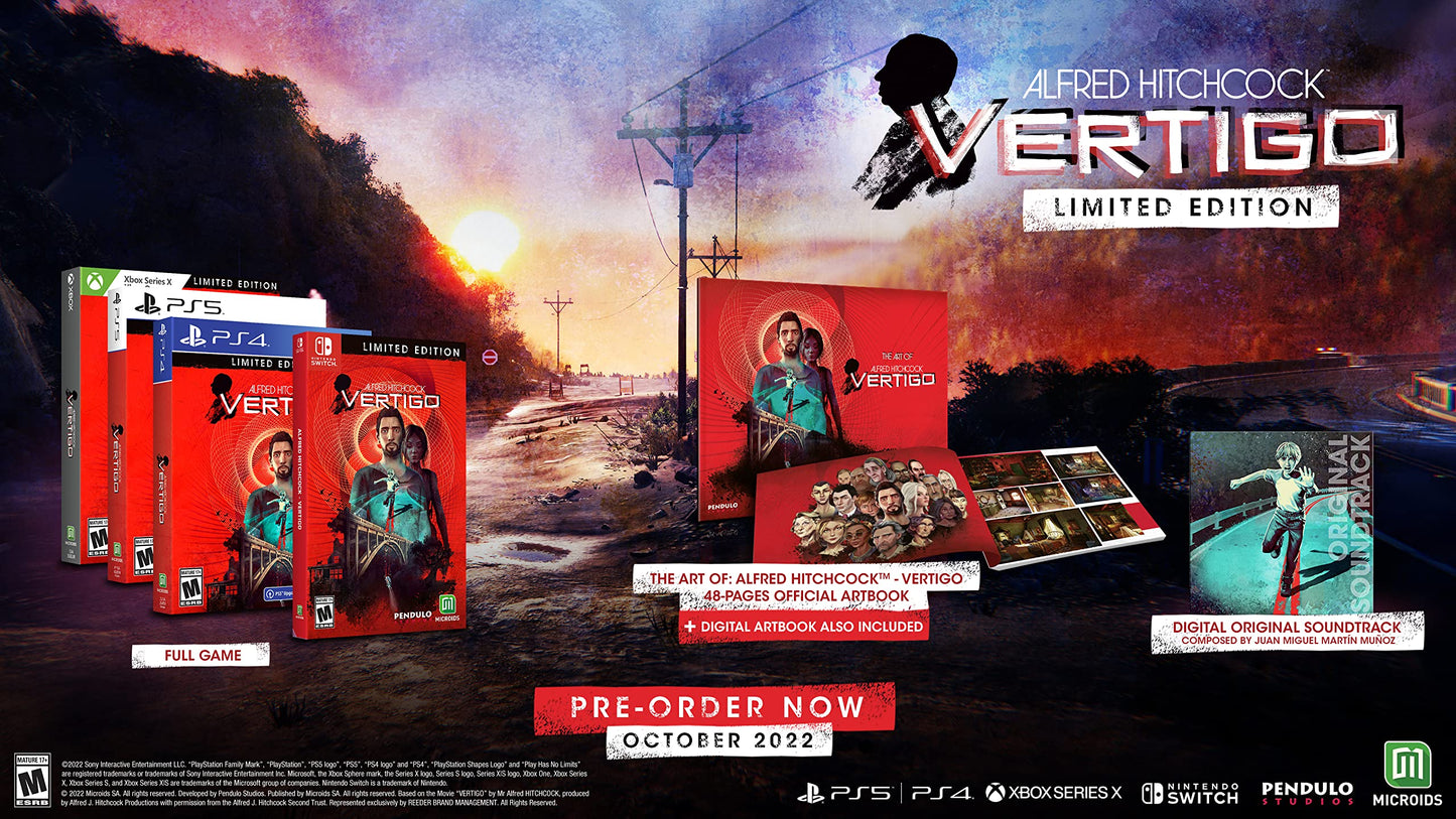 Alfred Hitchcock - Vertigo: Limited Edition - PlayStation 5