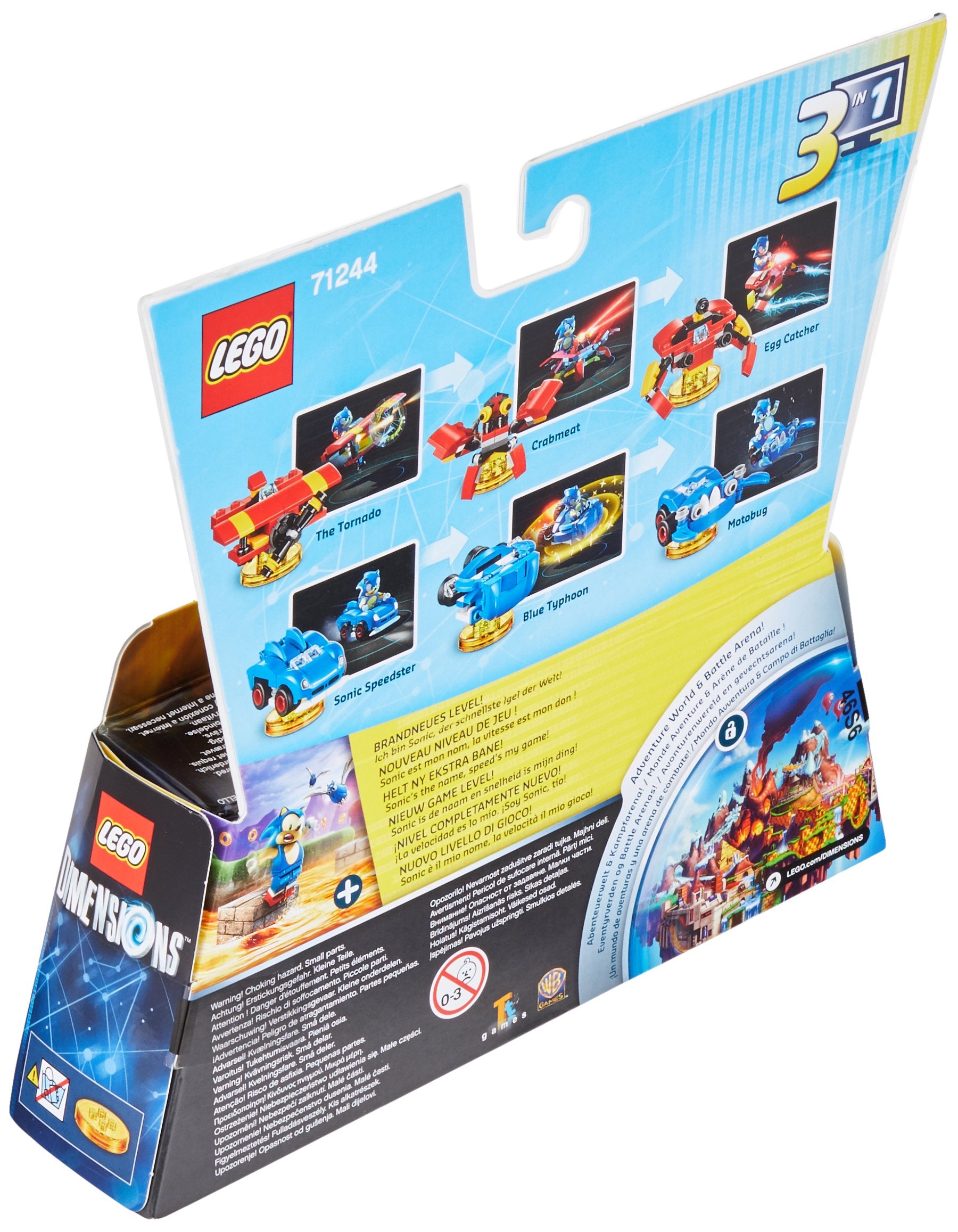 Lego Dimensions deals Level Pack 71244 Sonic The Hedgehog New