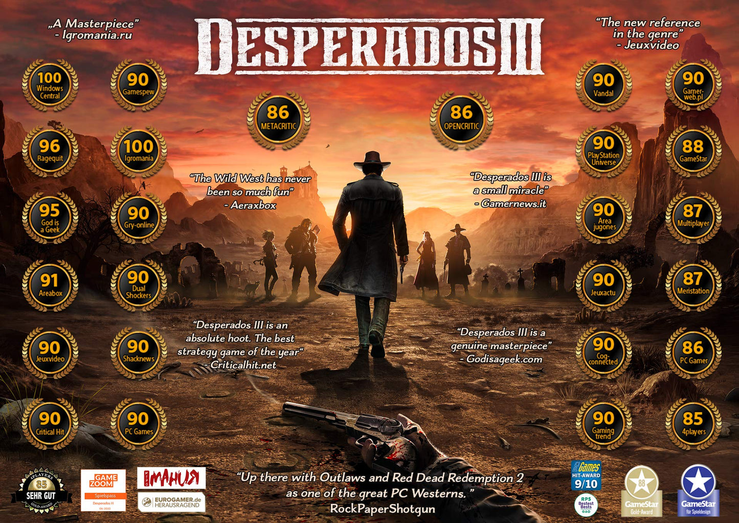 Desperados 3 - PlayStation 4