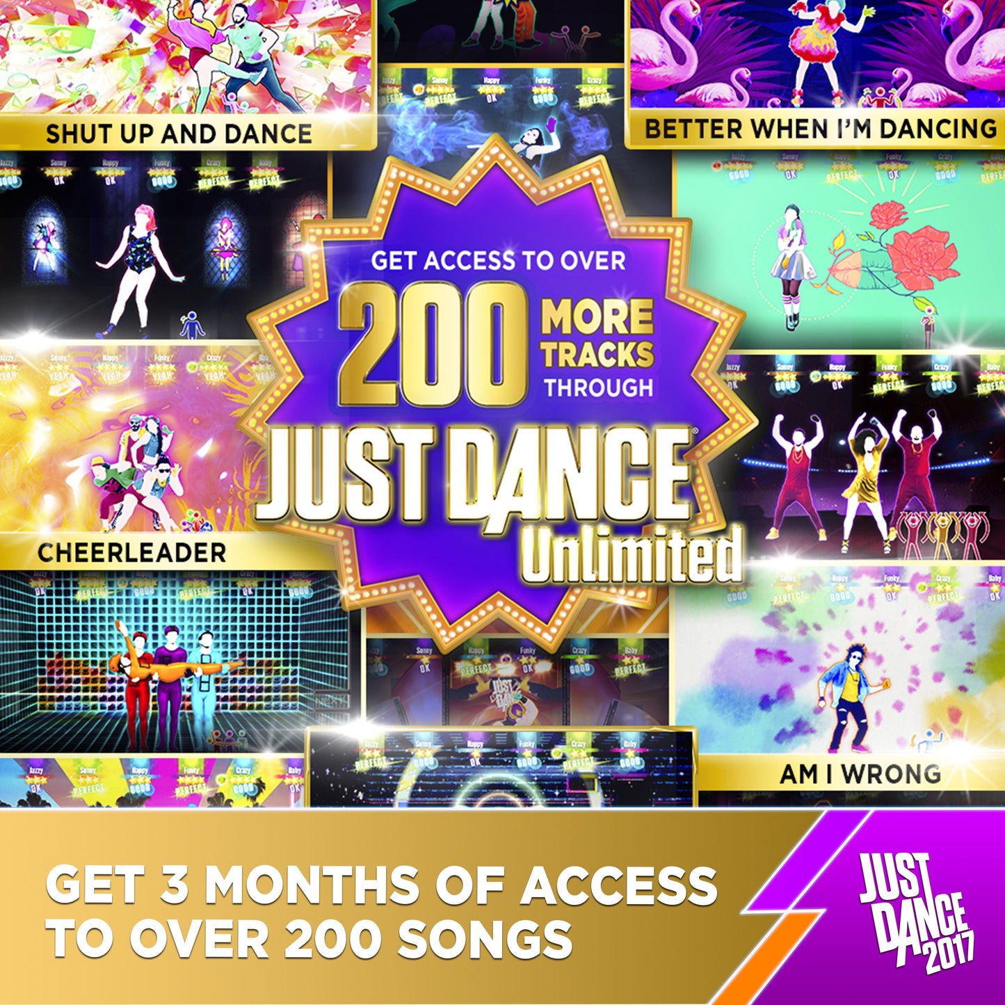 Just Dance 2017 Gold Edition - Nintendo Wii-U