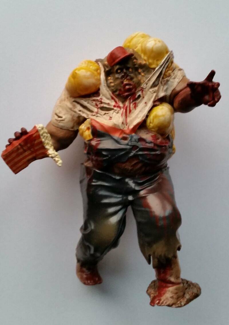 Dead Island Collectible Figurine Set: Popcorn Suicide Zombie