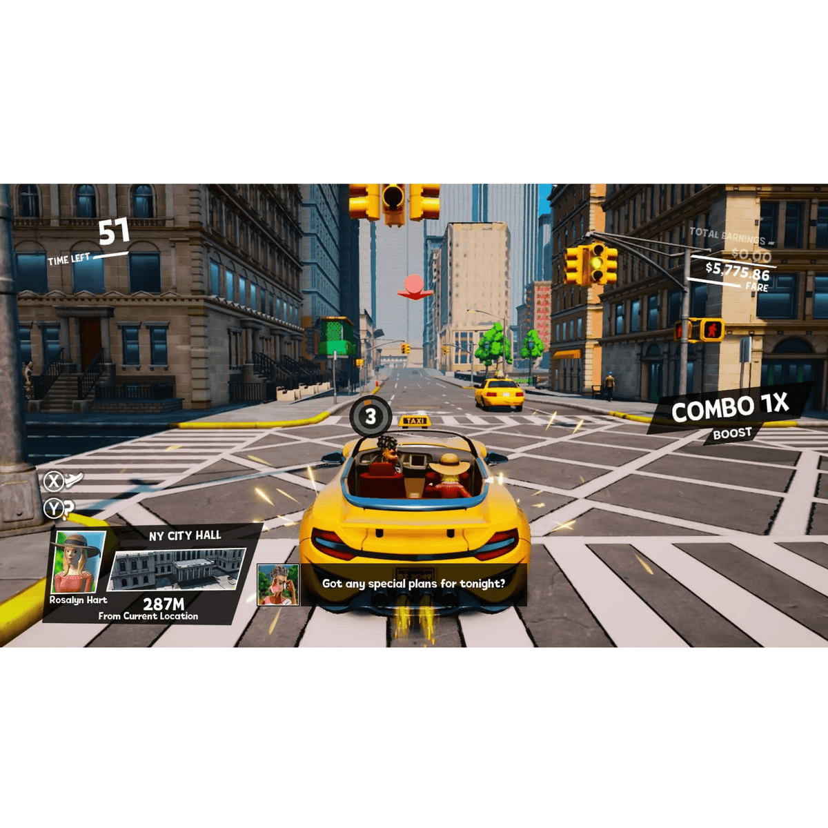 NSW Super Street Plus Taxi Chaos CIB, Nintendo Switch
