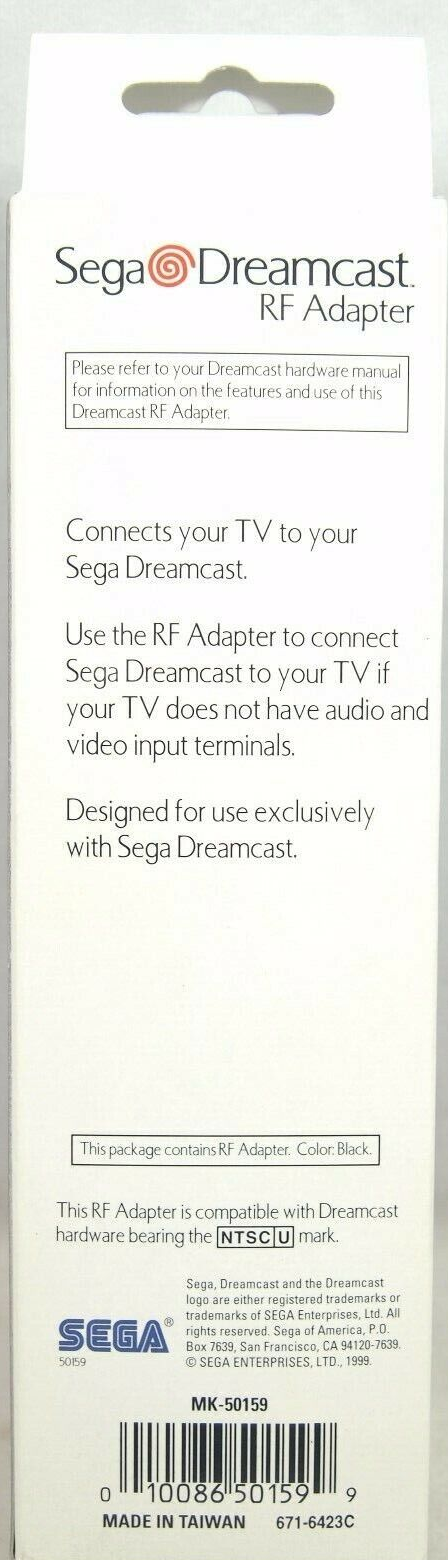 Dreamcast RFU - Sega Dreamcast