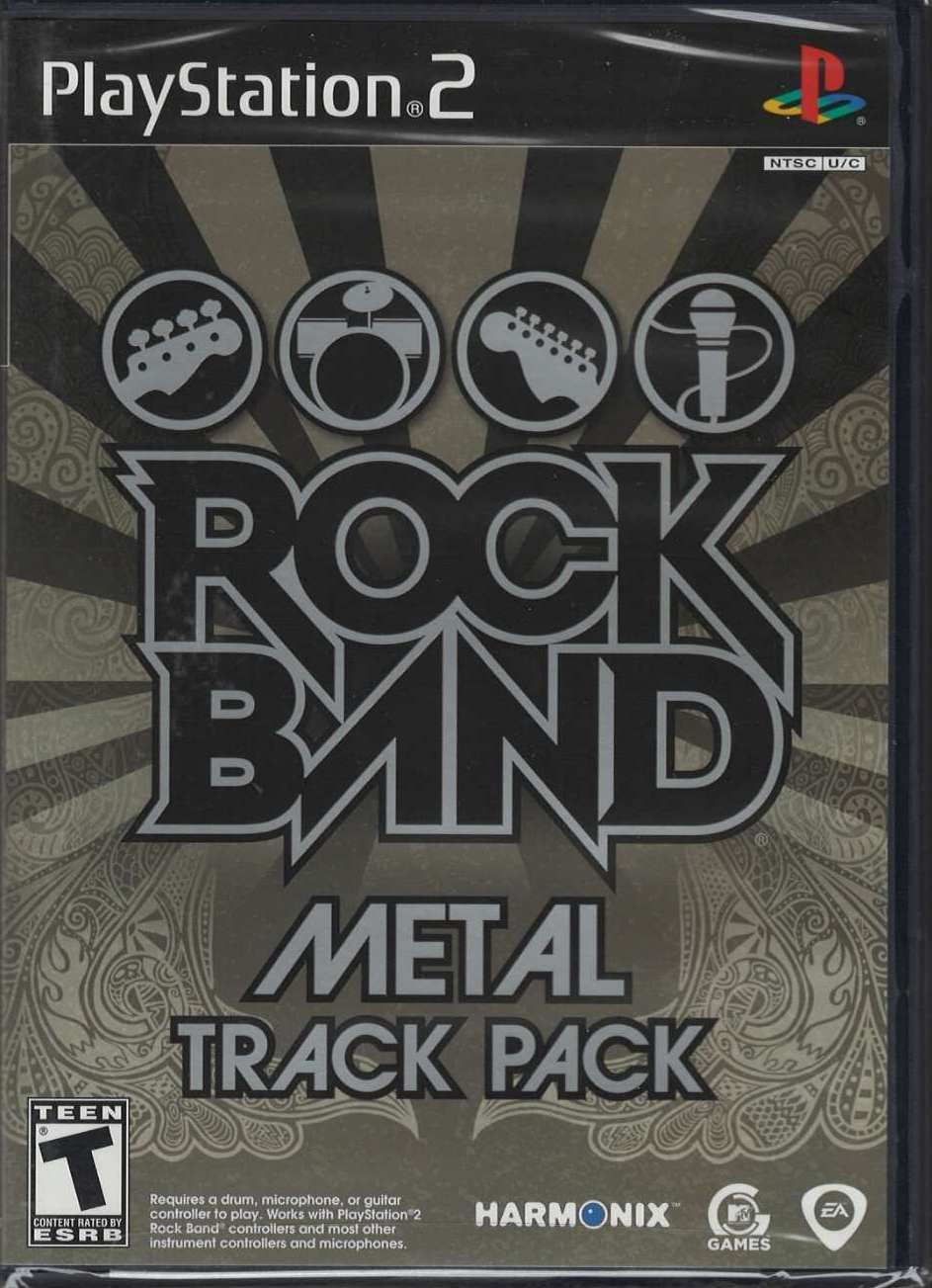 Rock Band: Metal Track Pack - PlayStation 2