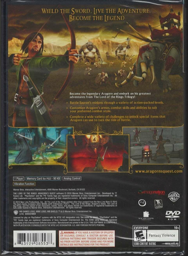 Lord of the Rings: Aragorn's Quest - PlayStation 2