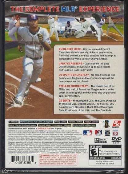 Major League Baseball 2K8 - PlayStation 2