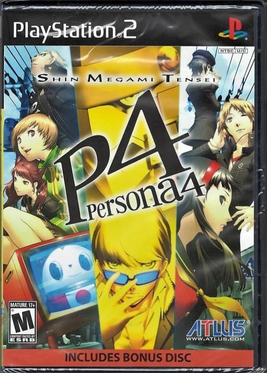 Shin Megami Tensei: Persona 4 (with Soundtrack) - PlayStation 2