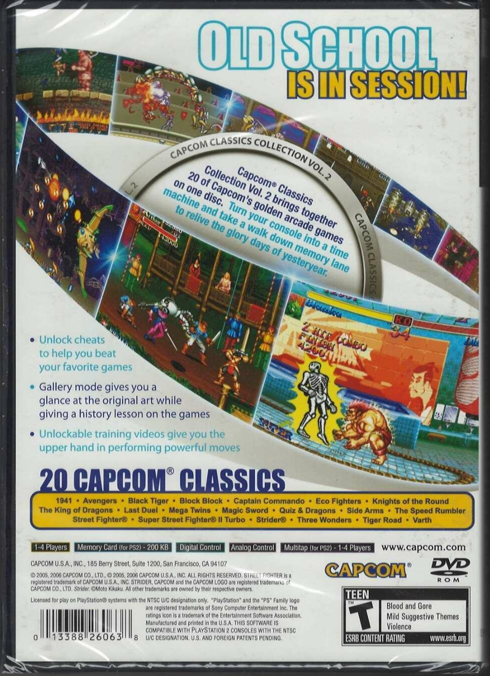 Capcom Classics Collection vol. 2 - PlayStation 2