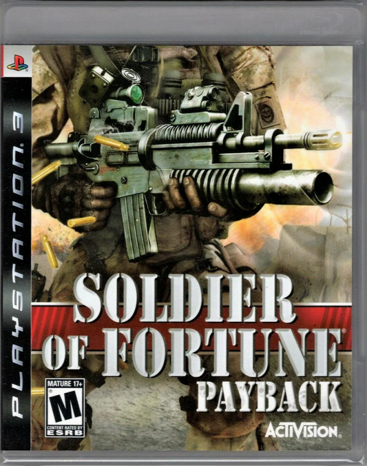 Soldier of Fortune: Payback - PlayStation 3