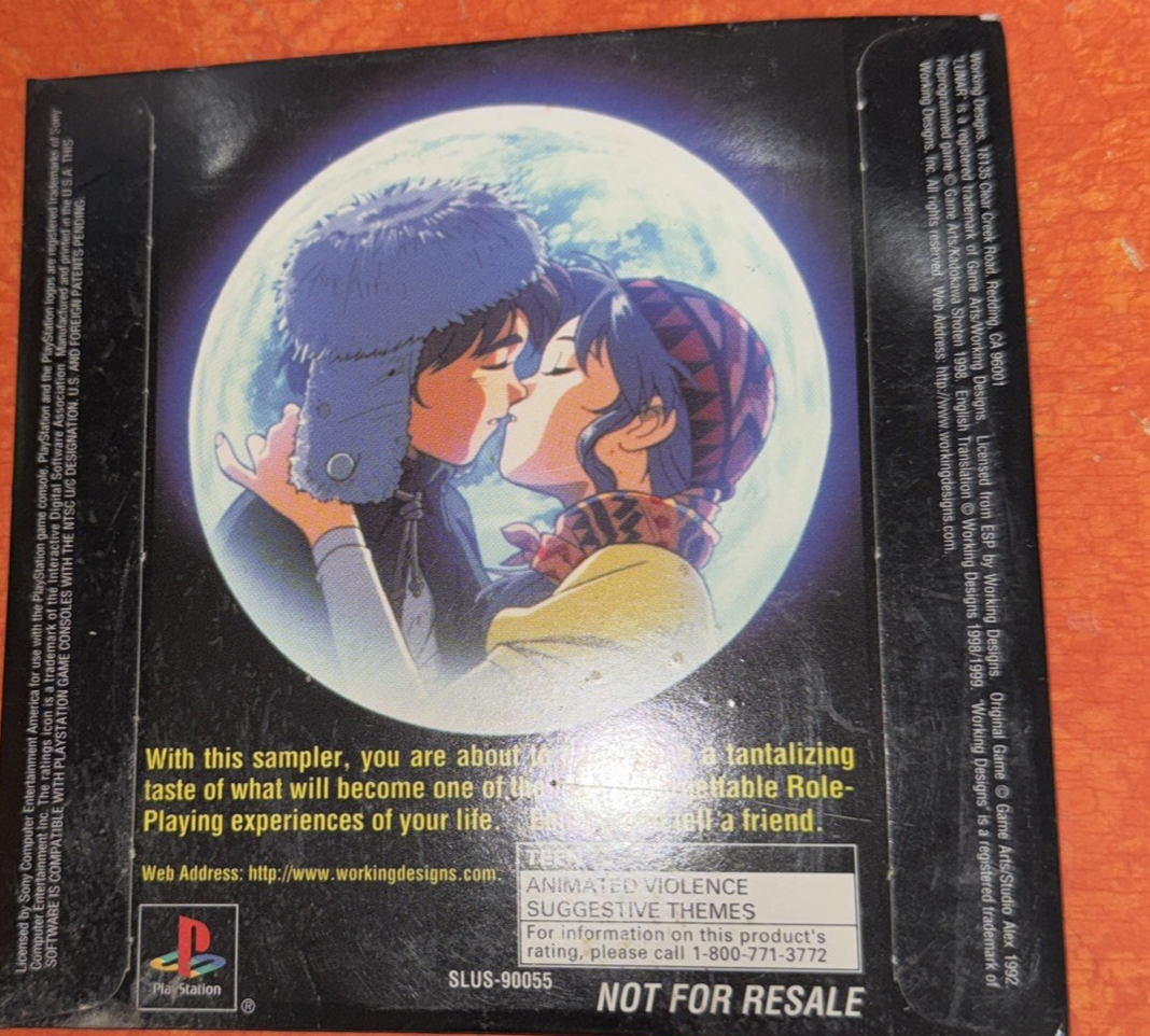 Lunar Demo Disc PS