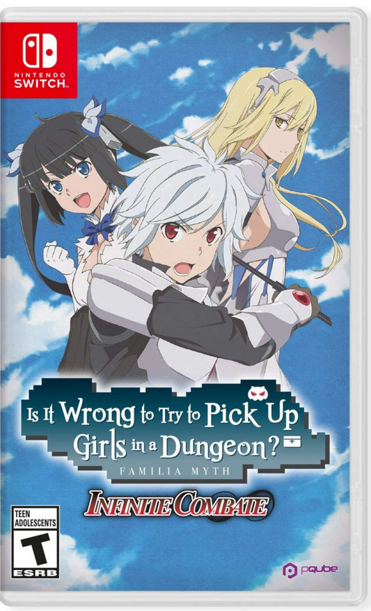 Is It Wrong to Try to Pick Up Girls in A Dungeon? Familia Myth Infinite Combate - Nintendo Switch