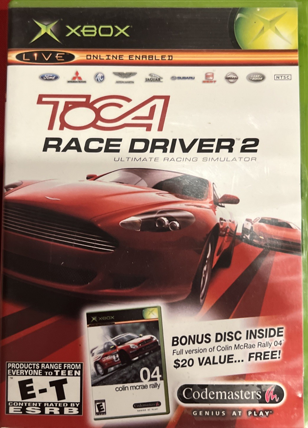 TOCA Race Driver 2 / Colin McRae Rally 4 Bundle - Xbox