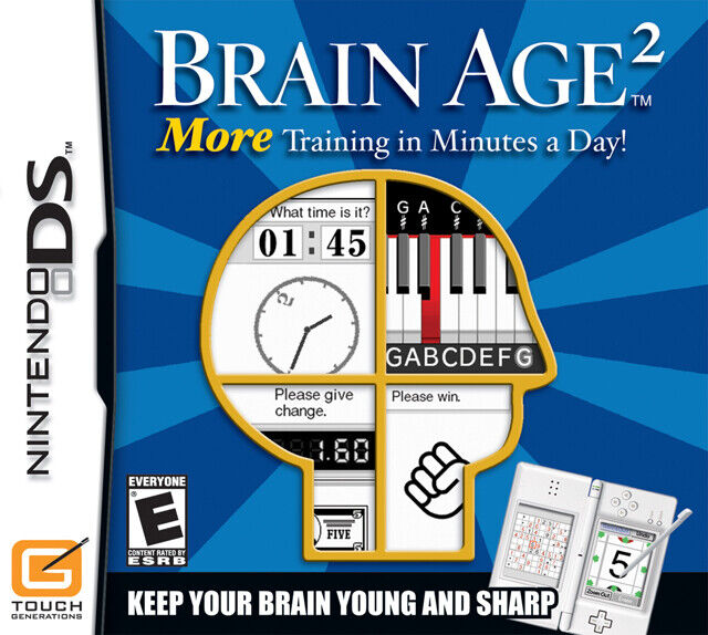 Brain Age 2: More Training in Minutes a Day - Nintendo DS