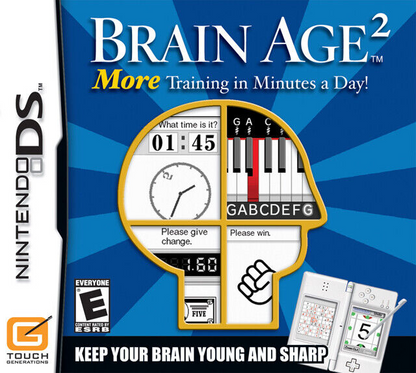 Brain Age 2: More Training in Minutes a Day - Nintendo DS