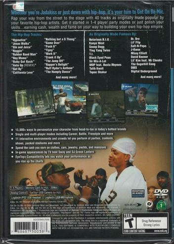 Get on Da Mic (Game Only) - PlayStation 2