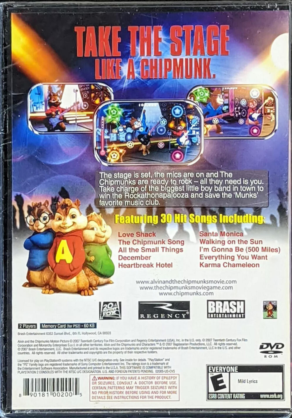 Alvin & The Chipmunks - PlayStation 2