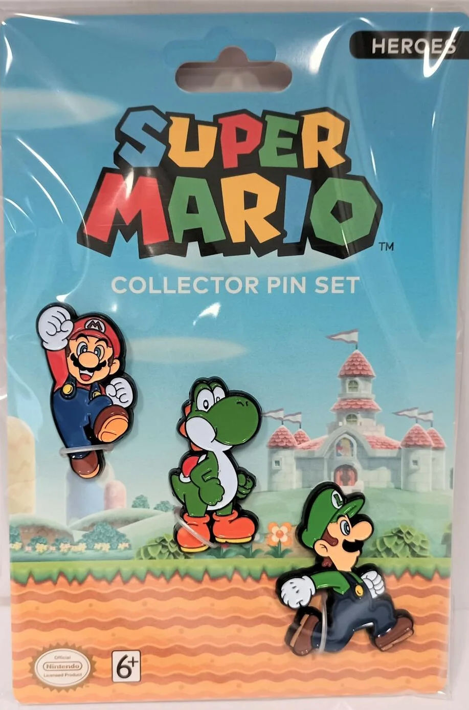 PowerA Collector Pin Set - Super Mario Heroes